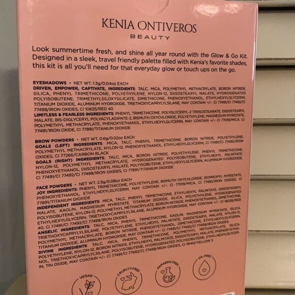 KENIA Ontiveros Beauty glow and go kit - Picture 2 of 3